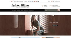 Desktop Screenshot of fashionfifteen.com